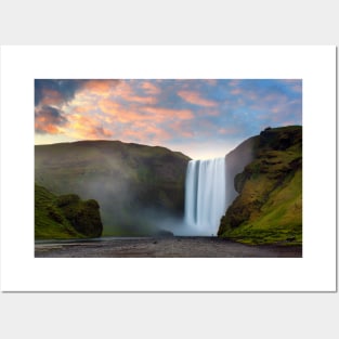 Skogafoss, Iceland Posters and Art